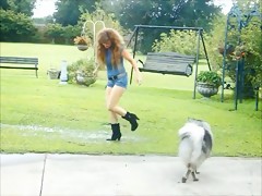 His beloved dog